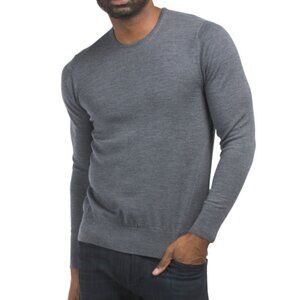 NEW  BONOBOS Merino Wool Sweater Charcoal for men 362mn